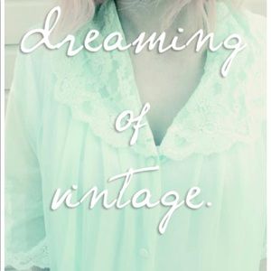 A love of vintage fashion!!